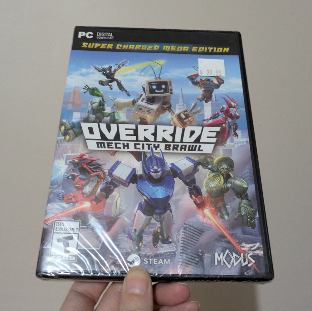 5 For $25 Override Mech City Brawl PC Game New Sealed